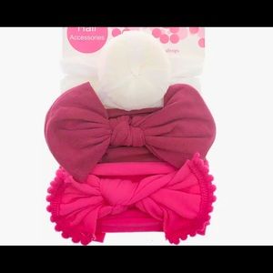 Baby Bow set of 3